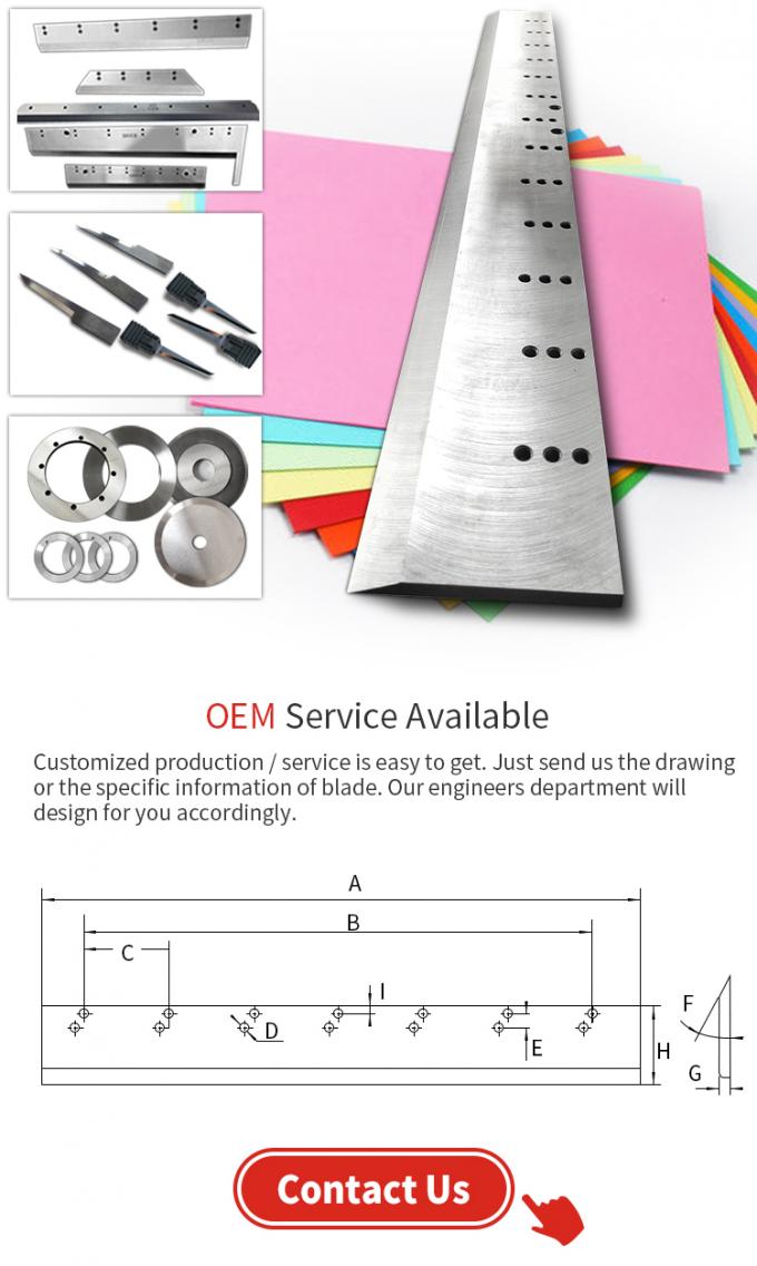 Máquina de corte de guillotina de papel polar o personalizada cuchillo cortador de papel 7