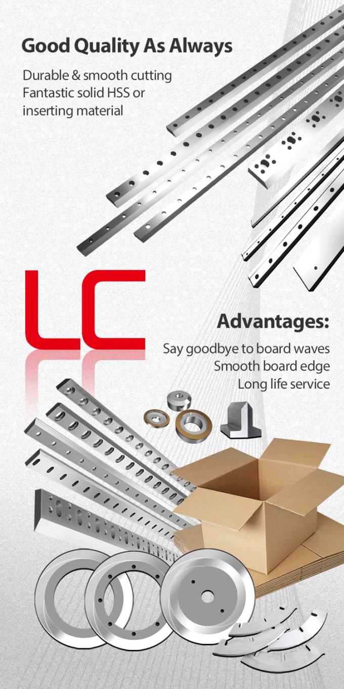 Cuchillas industriales personalizadas Accesorios de herramientas Cuchillas dentadas para máquinas de embalaje 2