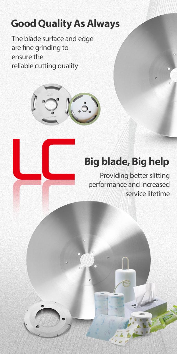 Cuchillo de corte de hojas de madera de 15 grados para cortar papel de tejido de larga duración 2