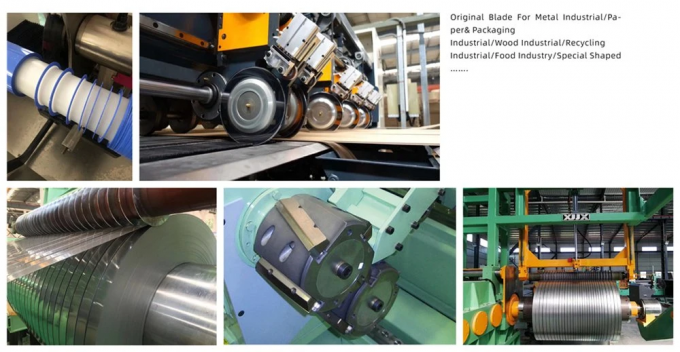 SENDA Cuchilla de corte redonda Cuchilla de corte industrial Cuchilla circular para máquina de corte de cinta de papel 4