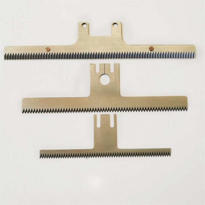 Cuchillos de corte de película de embalaje Bolsas de plástico de corte de cortador Llave dentado 4