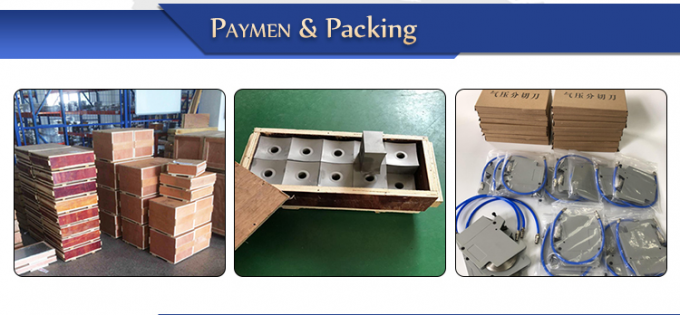 Cuchillos de corte de película de embalaje Bolsas de plástico de corte de cortador Llave dentado 10